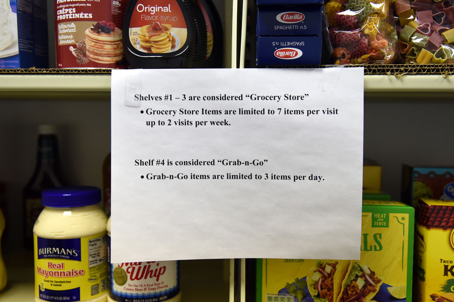 CCC Food Pantry